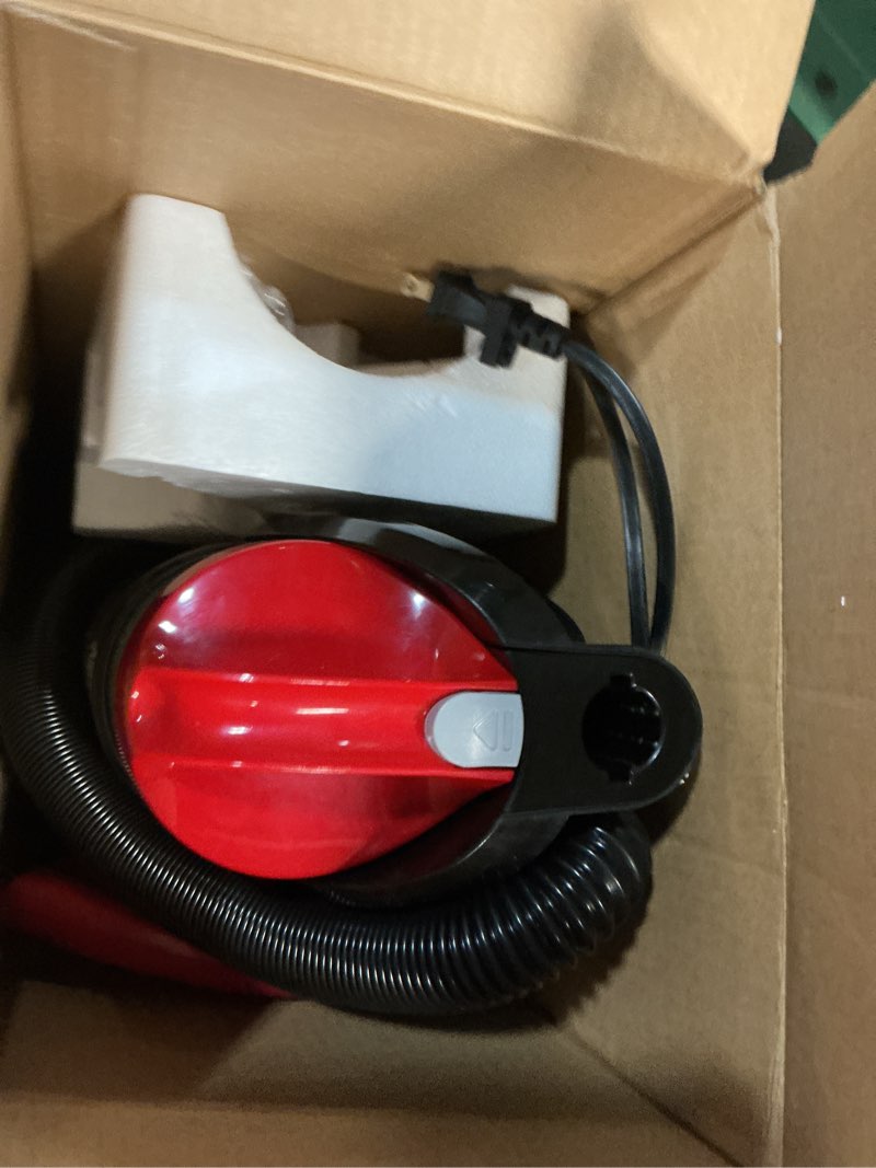 Condition photo showing As Is for dirt devil endura lite upright bagless vacuum cleaner for carpet and hard floor, powerful, lightweight, corded vacuum cleaners for home use