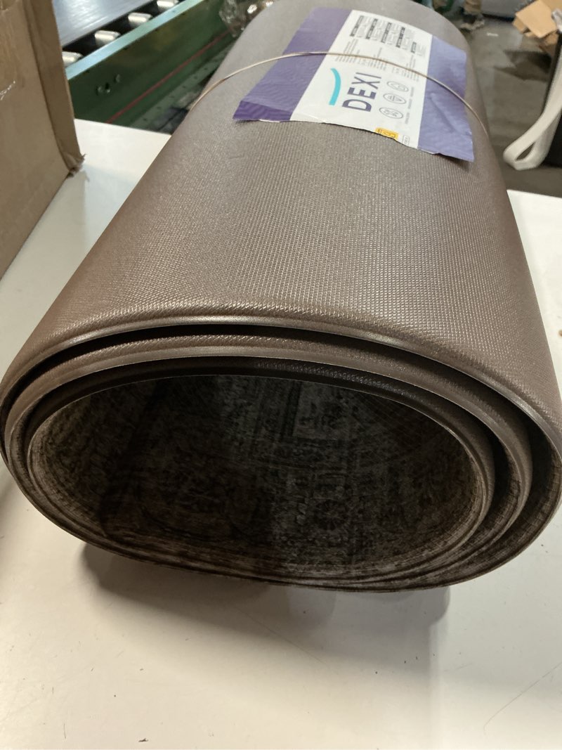 Condition photo showing Good Condition for DEXI Kitchen Mats for Floor Cushioned, 23x86 Extra Large Long Runner Rug Non Slip, Waterproof Soft Comfort Standing Padded Anti Fatigue Decorative, Brown 86"L x 23"W x 0.4"Th Brown