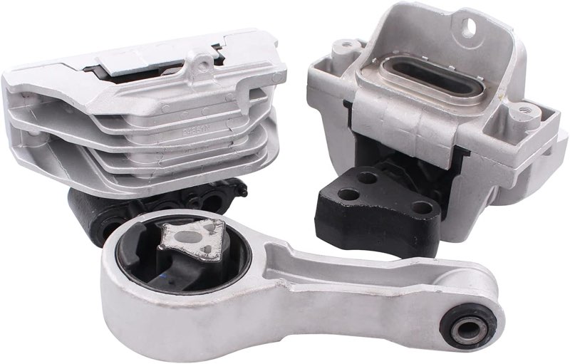 NewYall 2.4L Engine Motor Mount and Automatic Transmission Mount Set for Dodge Journey 2011-2017