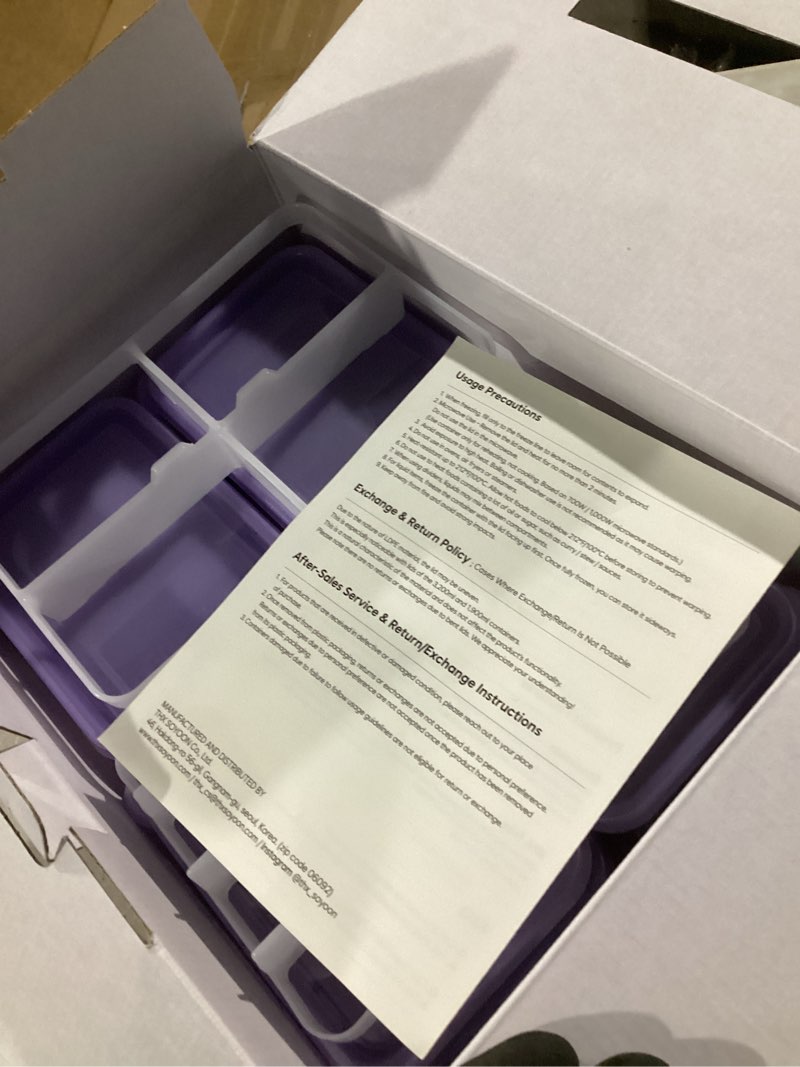 Condition photo showing Good Condition for Twist-Release Freezer Containers,24 Pack Flexible When Frozen | Anti-Break, BPA-Free, Stackable | Made in Korea