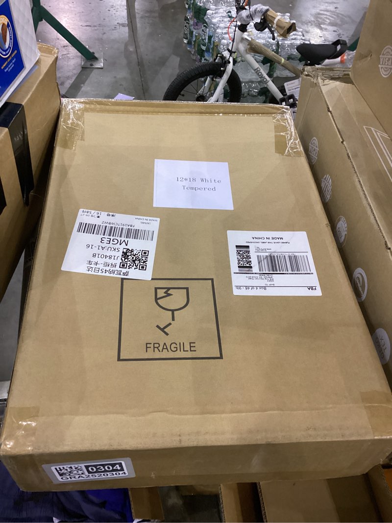 Condition photo showing New/Like New for WRISIN 2 Pack Shed Windows 12" W x 18" H Flush Mount, White Household Windows for Playhouses, Barns, Chicken Coop WHITE 12" x 18"