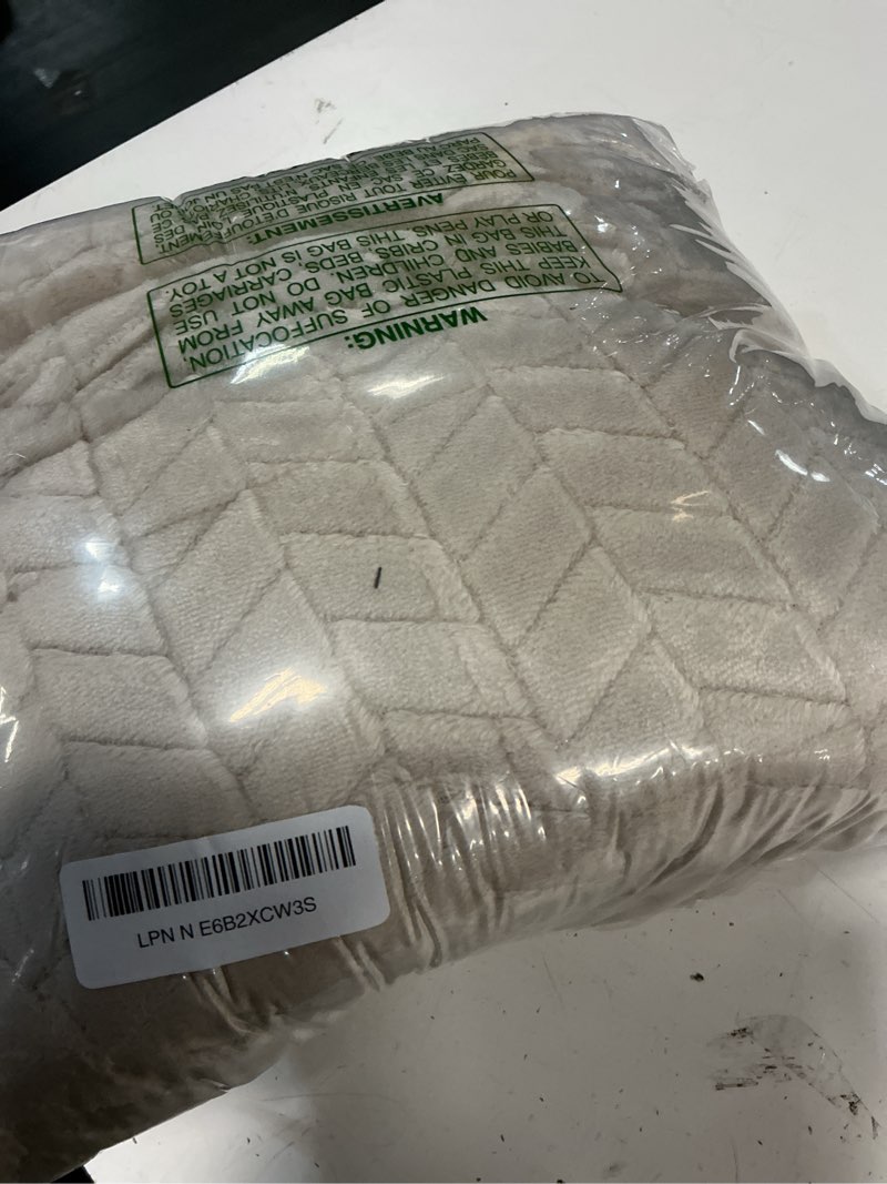 Condition photo showing Good Condition for smiry non slip couch covers for dogs, fuzzy pet couch covers for 2 cushion sofa pet friendly, soft sofa loveseat slipcovers cushion furniture protector washable (apricot, 27.6" x 47") apricot 27.6"x47"