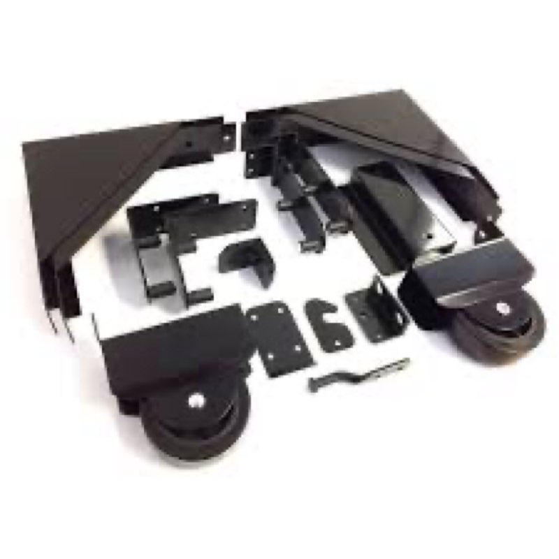 pylex 11052 11070 sliding gate kit, black