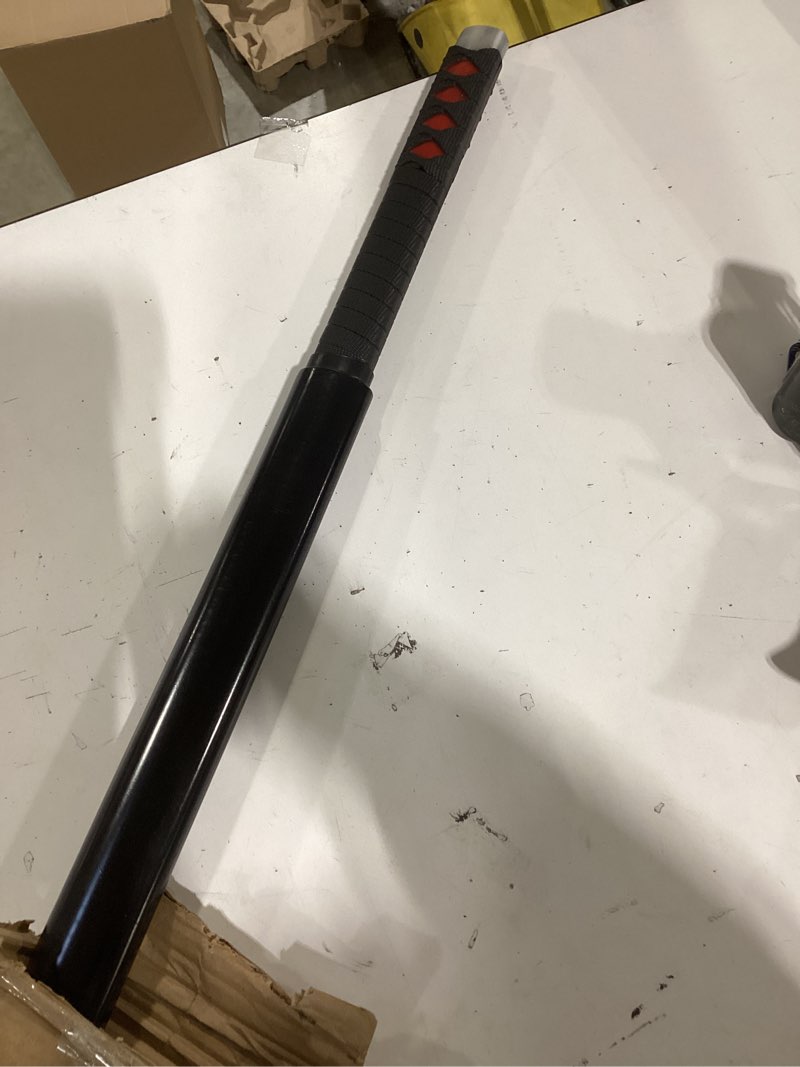 Condition photo showing As Is for Armory Replicas - Polyurethane Foam Zoro Pirate Anime Wado Ichimonji Replica Katana - Cosplay Cosplay LARP Prop Foam Sword Black, Orange Sword