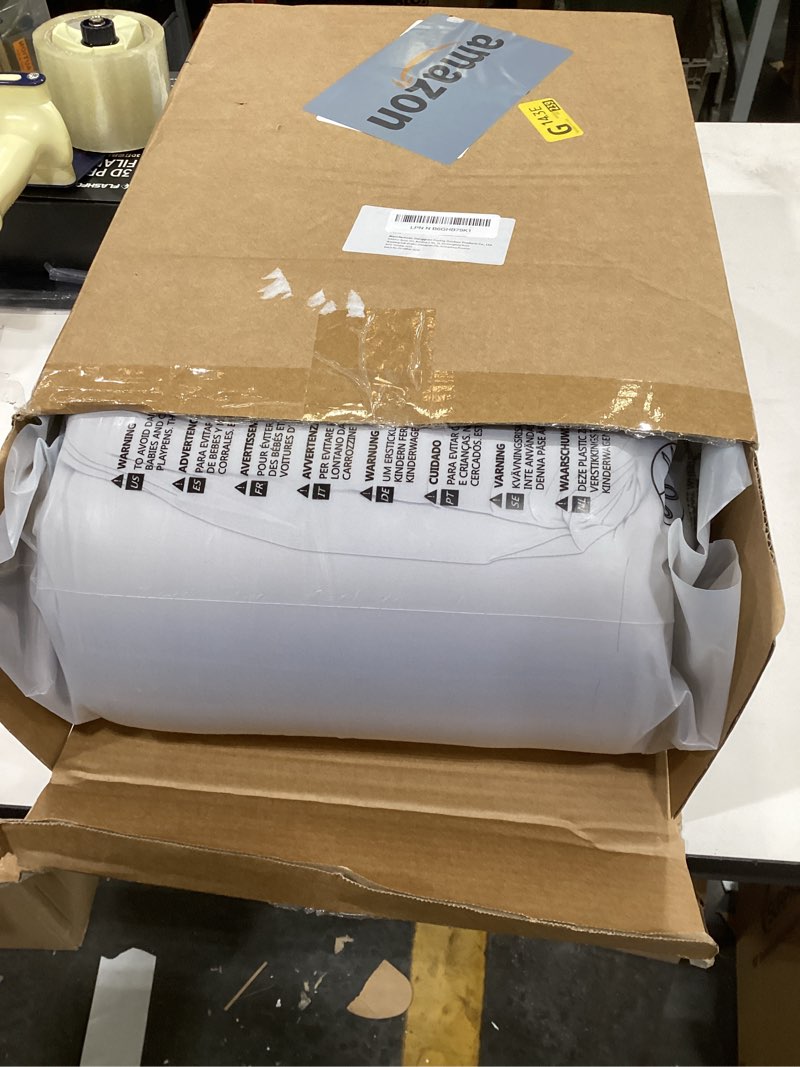 Condition photo showing Good Condition for Foam Ball Pit for Toddlers with 100 Balls, Large Baby Ball Pit for Babies with Soft Memory Sponge, Indoor Outdoor Baby Playpen, Kids Play Ball Pool Gray Ball Pit with 100 Rainbow Balls