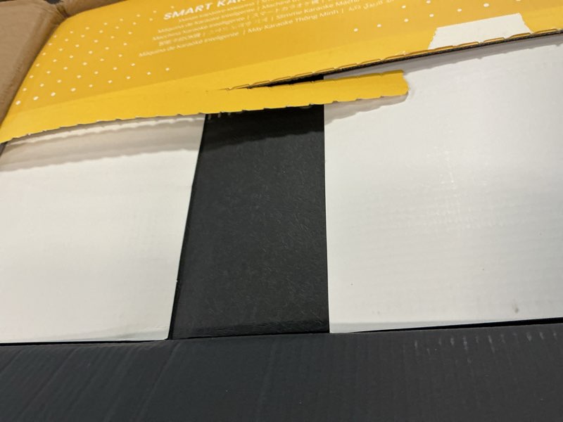 Condition photo showing Good Condition for Ikarao Smart Karaoke Machine for Adults - with Lyrics Display, 32GB Karaoke Tablet, 2 Wireless Mics, Professional Karaoke System, 300W Peak Power, 4 DJ Lights, Karaoke Speaker for Any Occasion Break X2