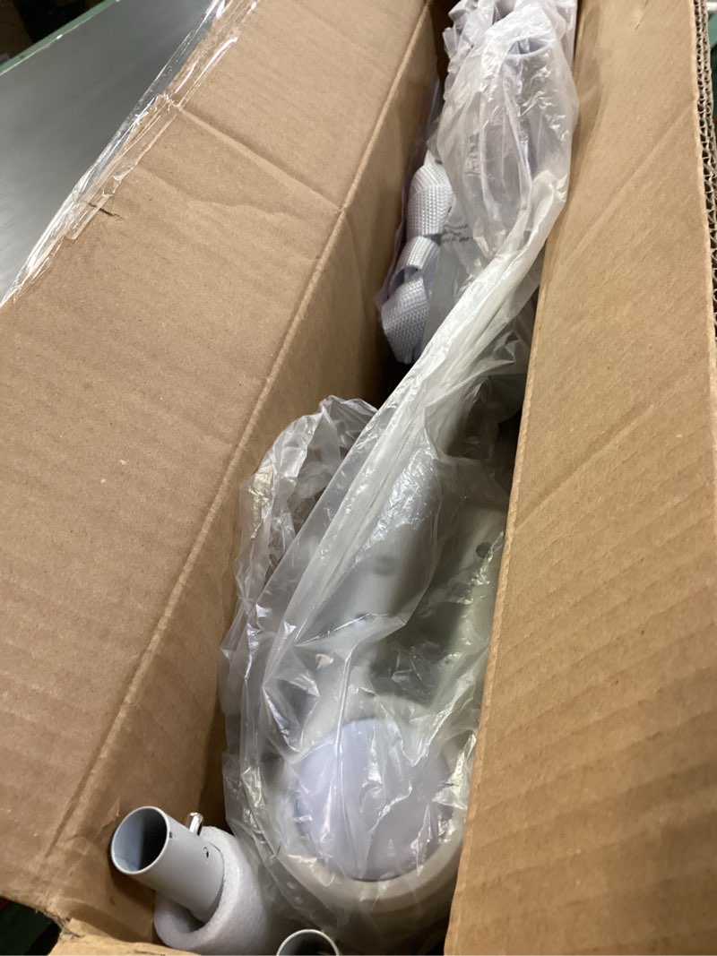 Condition photo showing As Is for Baby Bed Rail Guard for Toddlers - 58.7" Toddler Bed Rails for Twin, Full, Queen, King Bunk Size Bed Swing Down Bedrail Extral Tall Child Safety Side Railing Guards for Kids 59 Inch Grey