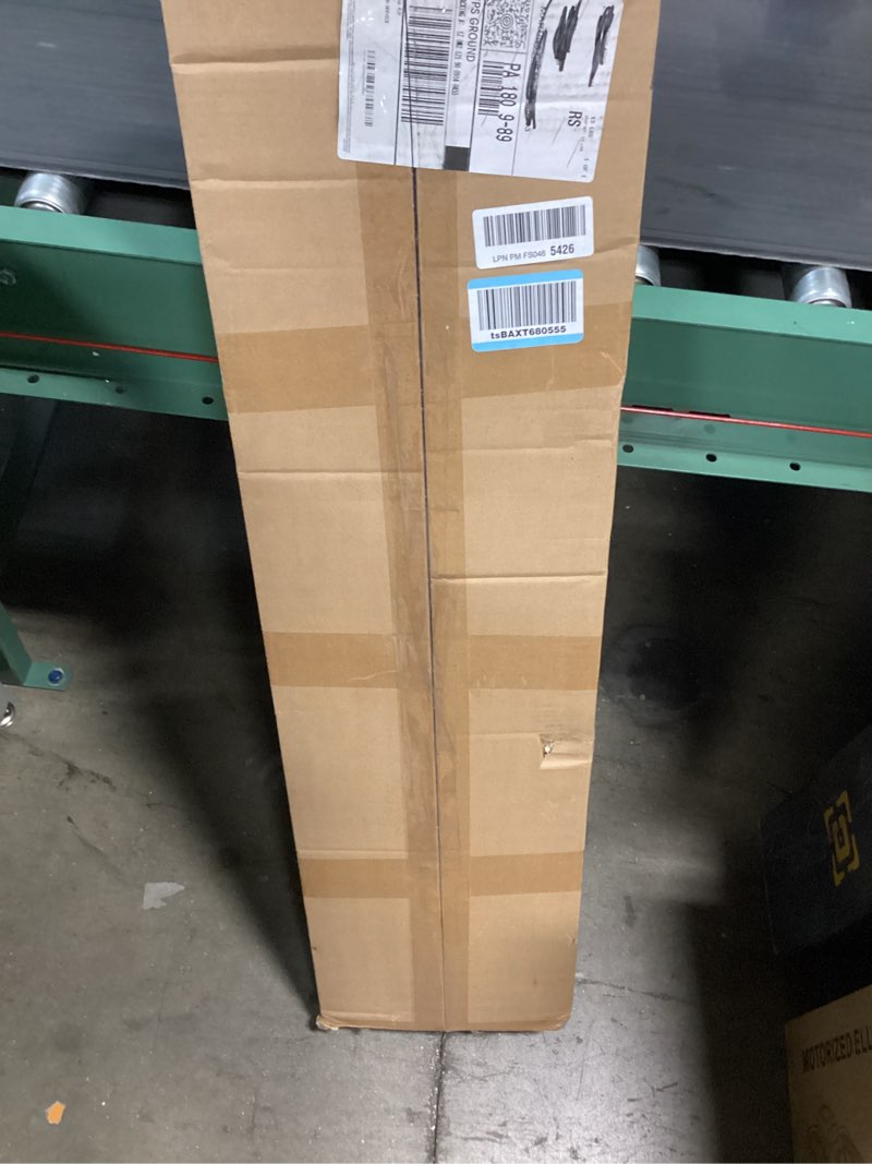Condition photo showing New/Like New for 2pc steel stair riser 3-step, metal stair stringer load capacity 3000 lbs for outdoor stairs, metal steps for deck height 28.23", anti-rust powder coating, black 3 step 2