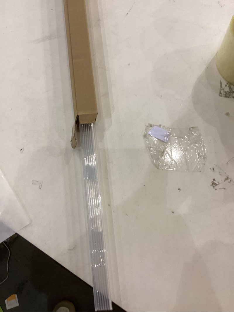 Condition photo showing Good Condition for 24 Inch Clear Replacement Bathroom Towel Bar with Adjustable Spring Loaded Ends Sturdy Plastic Wall Mount for Bathroom and Kitchen Towel Storage- Replacement Towel Bar for Ceramic Holder 1 Piece