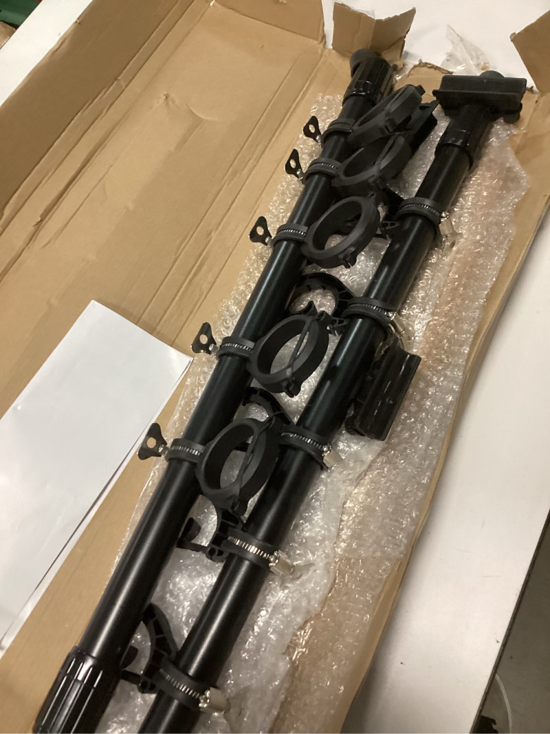 Condition photo showing Good Condition for hikeen fishing rod holder for car, vehicle fishing pole holder roof rack inside,5 rod capacity, heavy duty adjustable 29-48 inch, fishing rod carrier pole storage for suv, car
