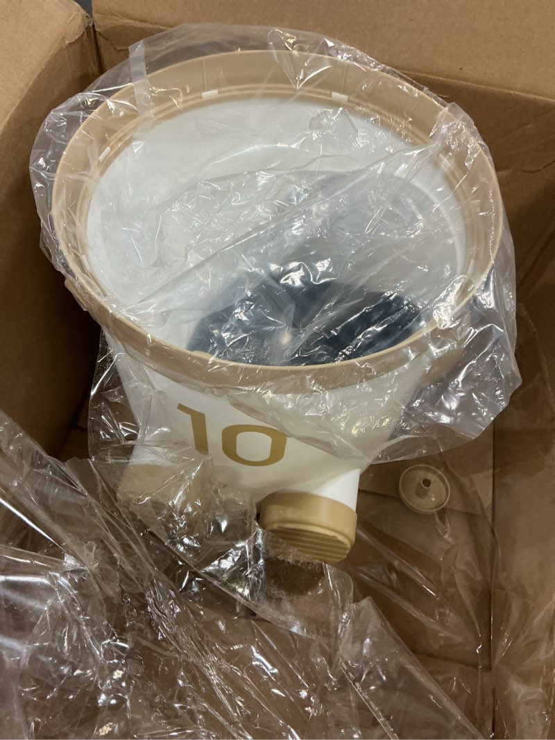 Condition photo showing Good Condition for Sylfaen Astronaut Trash Can Wastebasket, 12 Liter / 3.2 Gallon Bathroom Garbage Can with Lid, Garbag