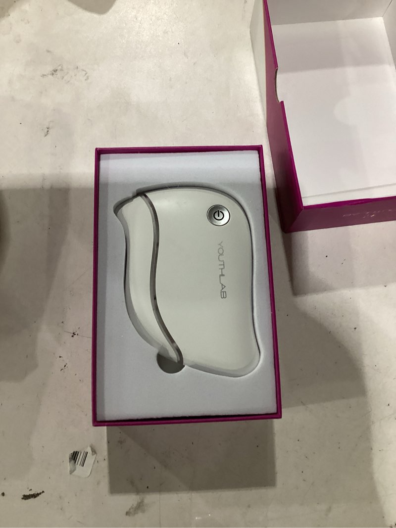 Condition photo showing Good Condition for prosculpt heated gua sha facial massager – electric guasha tool for face sculpting, relaxation & skincare | soothing vibration facial massage tool with contoured design (white)