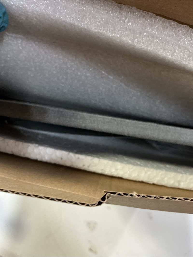 Condition photo showing Good Condition for Large Diatomaceous Earth Stone Dish Drying Mats for Kitchen Counter,24"×16",Quick Drying,with 4 Non-Slip Stainless Steel Feet, Suitable for Various Countertops, Bowl Racks, Dark Grey