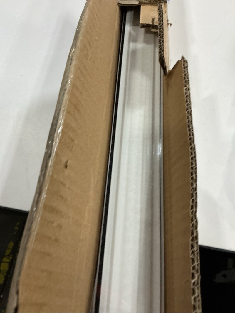 Condition photo showing As Is for MYshade Cordless Blackout Cellular Shades for Windows, Honeycomb Window Shades with Thermal Insulation, Child & Pet Safe Room Darkening Shade, Easy Install, 38" W x 64" H, Grey Grey 38"W x 64"H