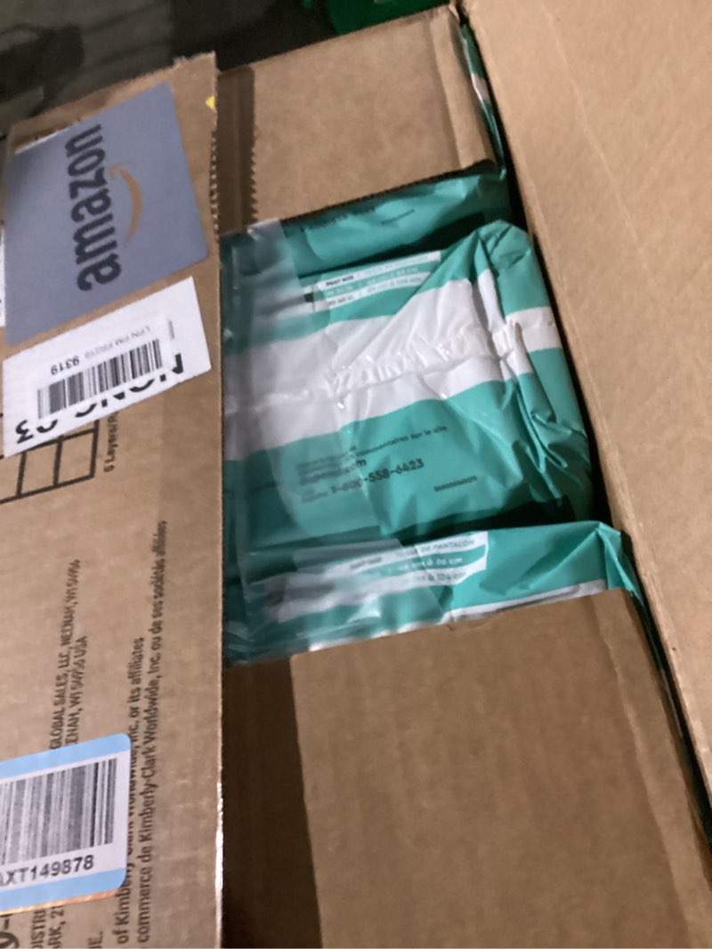 Condition photo showing New/Like New for Depend Adult Diapers with Tabs, Incontinence Protection with Tabs, Unisex, Small/Medium (19–34" Waist, Up To 170 lbs), Maximum Absorbency, 60 Count (3 Packs of 20) Small/Medium 60