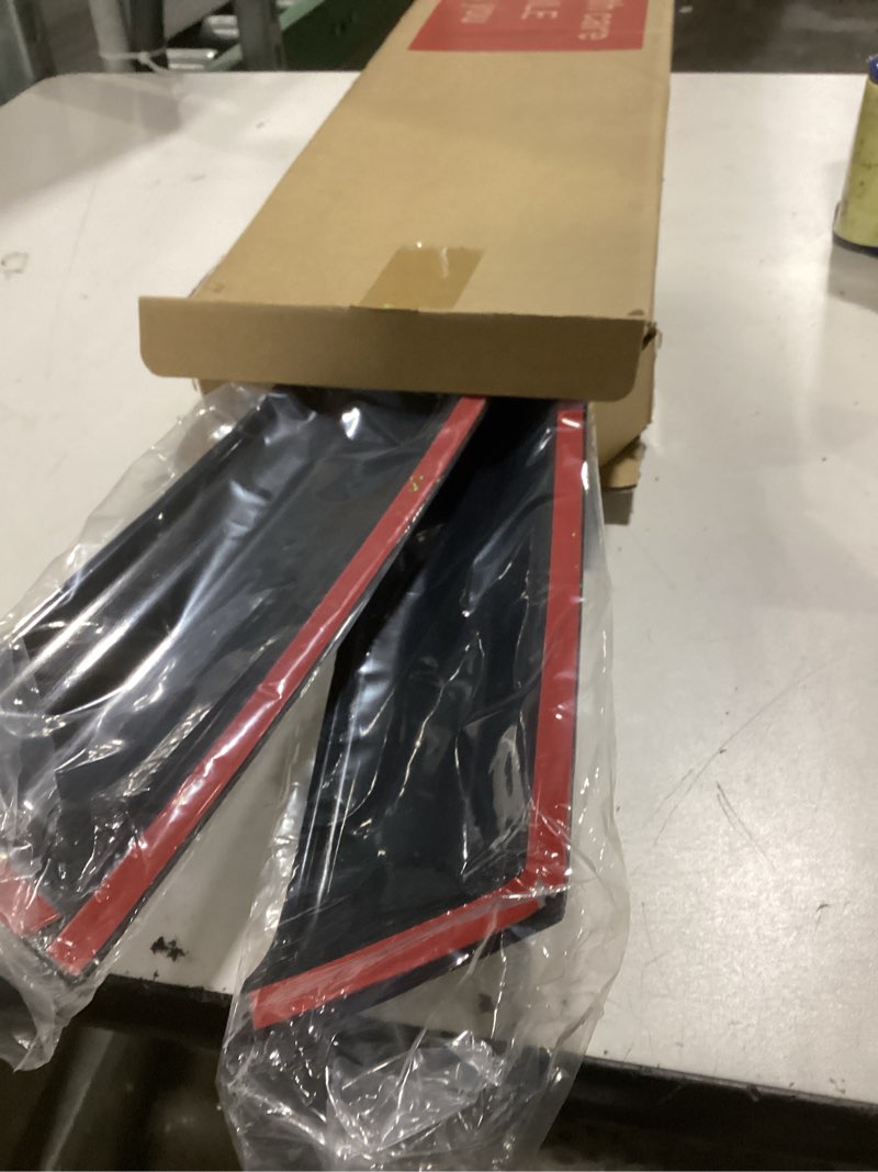 Condition photo showing Good Condition for KPY Window Visor Compatible with Ford Escape 2020-2025, 4PC Rain Guard Side Window Vent Deflectors Tape-On Mugen Style, 2020 2021 2022 2023 2024 2025 20-25 Escape