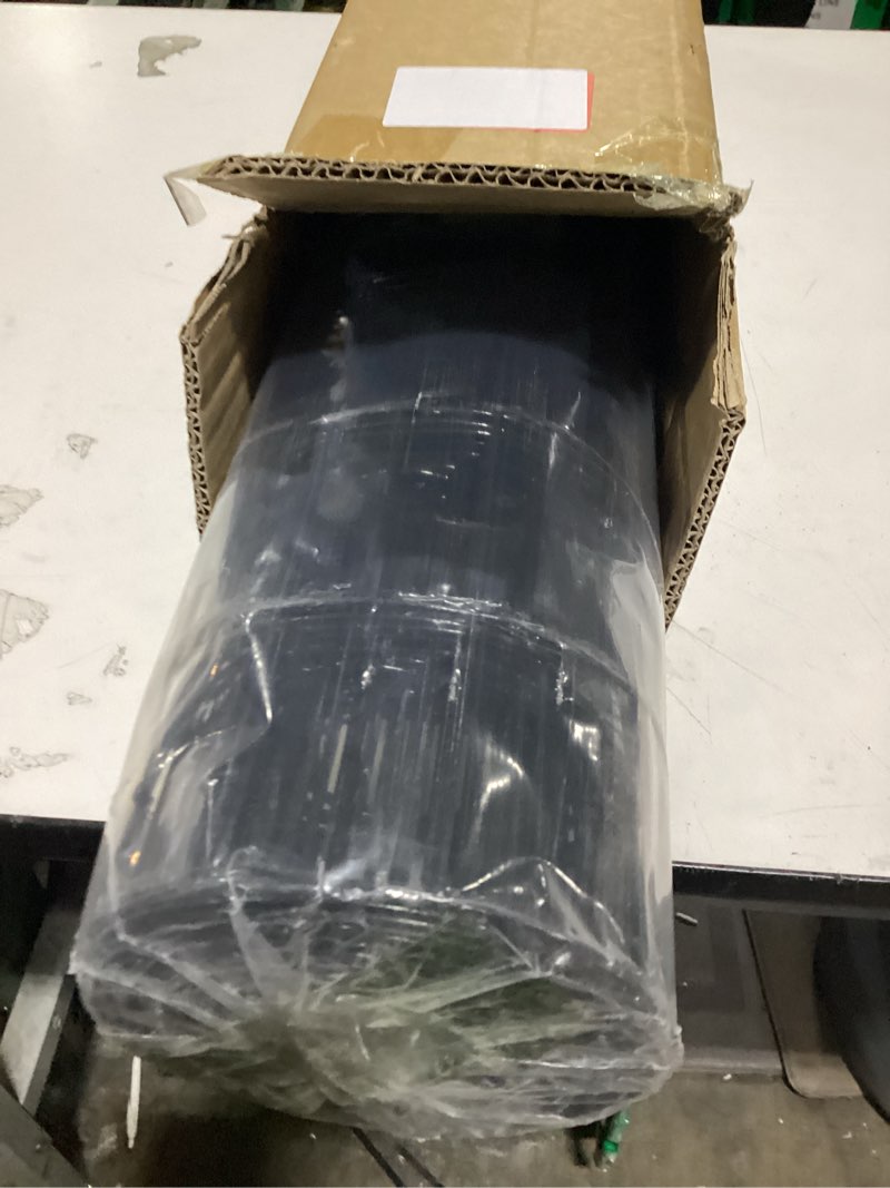 Condition photo showing New/Like New for black pvc coated welded wire fence 24 inch x 25 foot, 2 inch x 3 inch 16ga, garden border fencing roll vinyl coating metal wire mesh for yard vegetable plant protection poultry netting 2''x3'' 16ga 24''x25' black