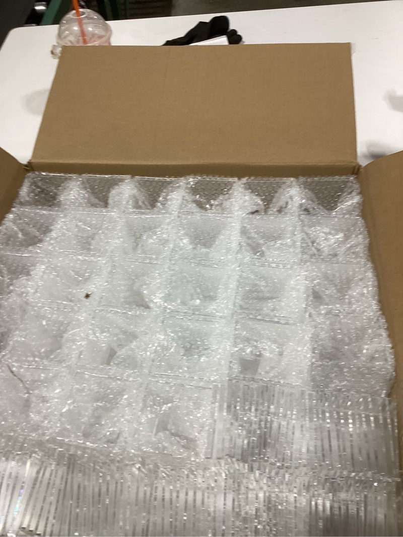 Condition photo showing New/Like New for thyle 100 pieces clear acrylic box with lid 2.6 x 2.6 x 2.6 inch small plastic square cube containers mini clear display box acrylic gift box storage box for candy pill tiny jewelry gifts