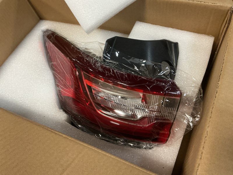 Condition photo showing As Is for LED Tail Light Assembly Outer Compatible with Chevy Traverse 2018 2019 2020 2021 Left Driver Side Taillight Replace 84618033 GM2804130