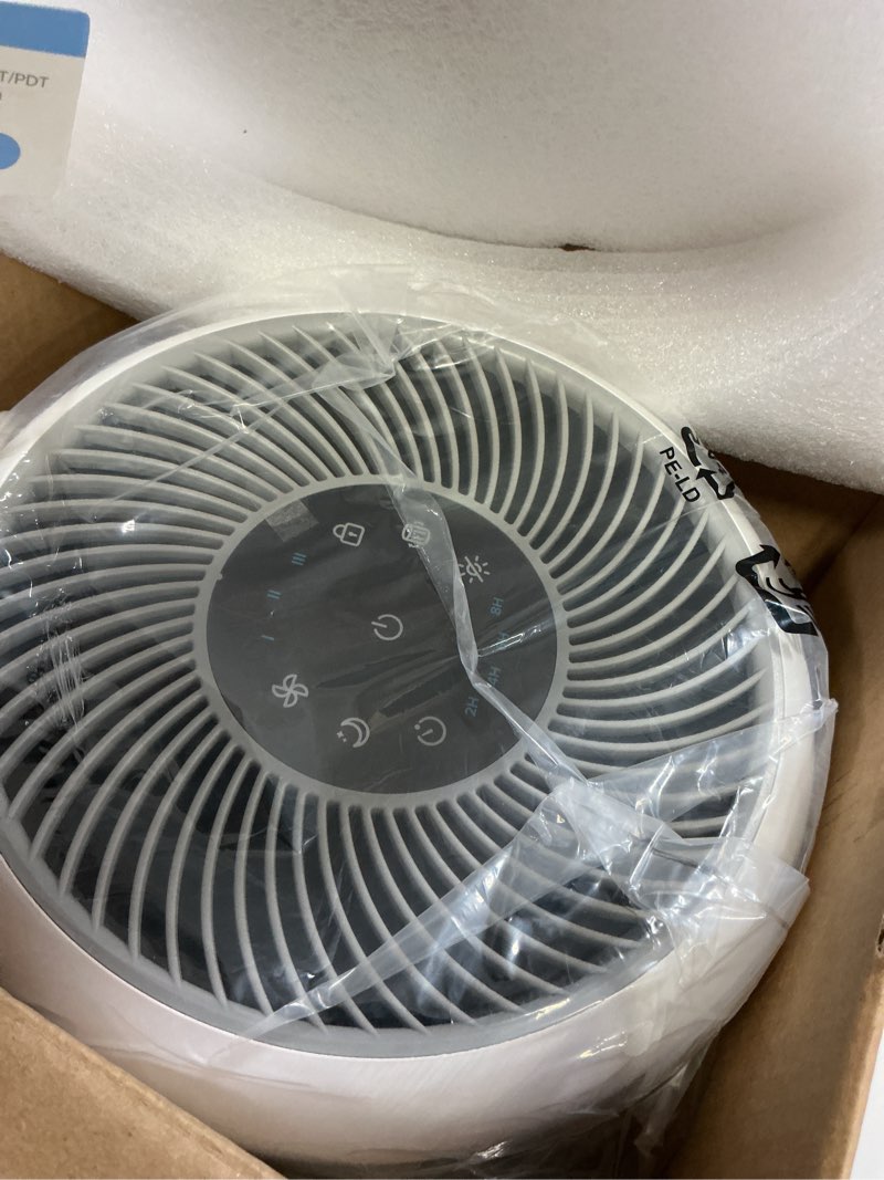 Condition photo showing Good Condition for LEVOIT Air Purifier for Home Allergies Pet Hair in Bedroom, Covers Up to 1073 ft² by 56W High Torque Motor, AHAM VERIFIDE, 3-in-1 Filter with HEPA Sleep Mode, Remove Dust Smoke Odor, Core300-P, White