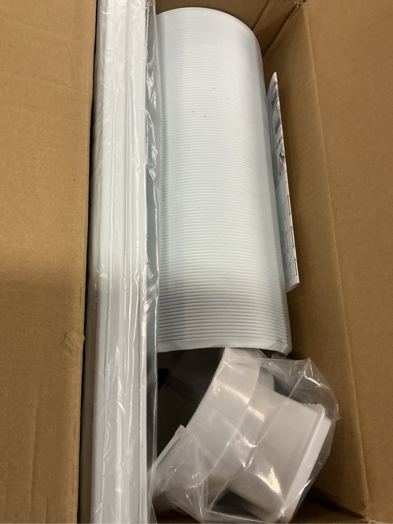 Condition photo showing Good Condition for 95" sliding door ac vent kit with ? 5.9"ac hose filter screen & weather stripping universal 5.0/5.9 inch coupler for window/sliding glass door portable ac energy saving airtight seal pancel max height 95" with ? 5.9"hose+universal coupler