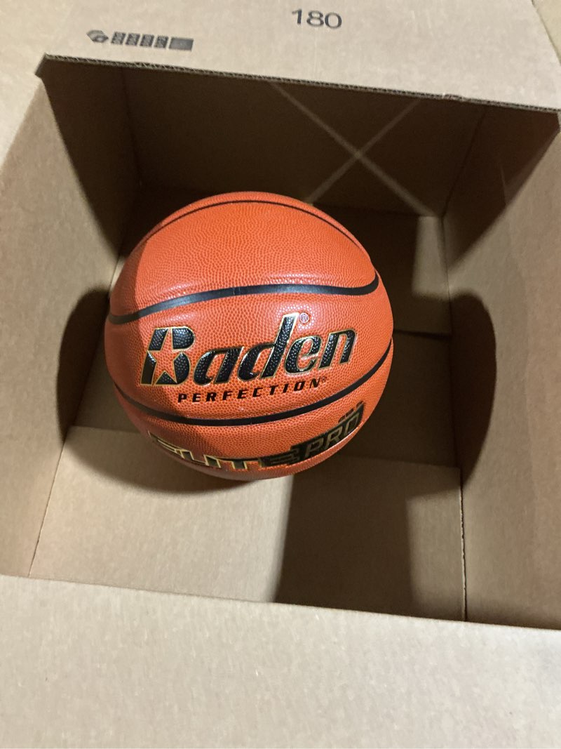 Condition photo showing As Is for Rubber Basketball