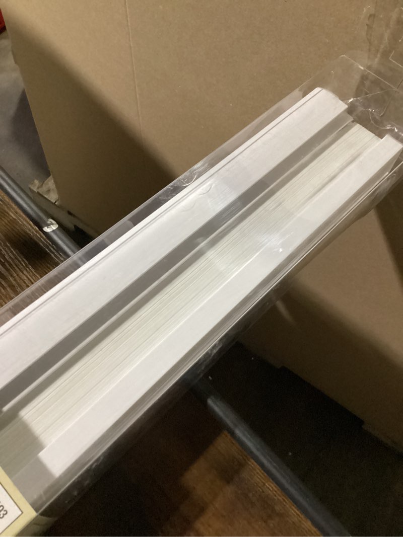 Condition photo showing Good Condition for allen + roth 35-in x 72-in white room darkening blackout cordless top-down/bottom-up cellular shade
