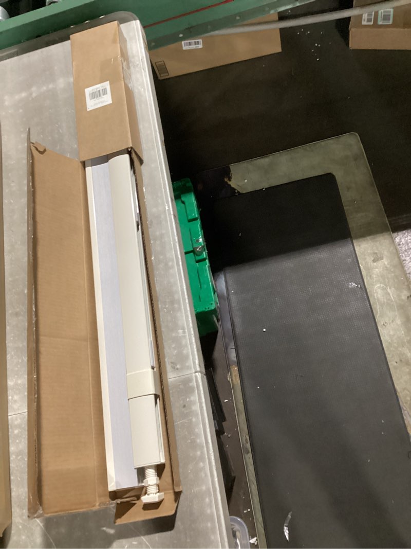 Condition photo showing New/Like New for lazblinds no tools no drill cordless cellular shades, blackout light blocking honeycomb shades for home, thermal insulation blinds for windows, 24" w x 64" h, dark grey blackout-dark grey 24" w x 64" h