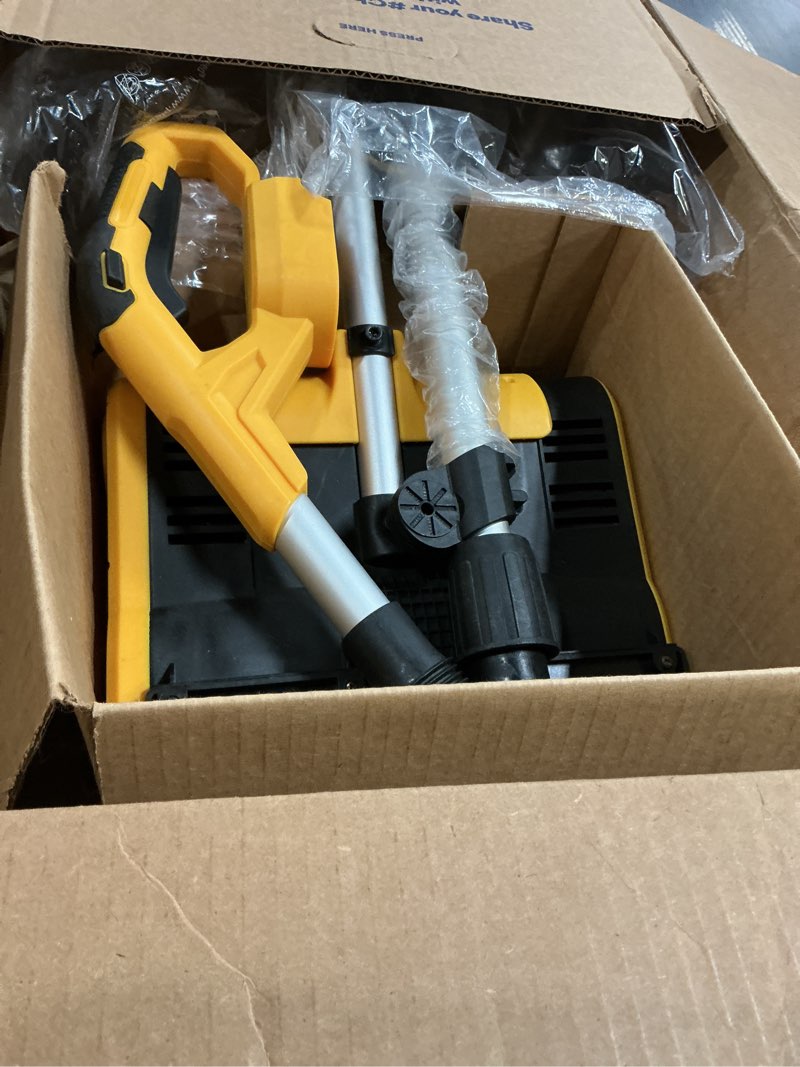 Condition photo showing Good Condition for Cordless Electric Snow Shovel, Brushless 12-Inch Width | 6-Inch Depth Snow Blower, Lightweight Snow Thrower Machine, Efficient Snow Removal with Battery and Charger, 2 Batteries