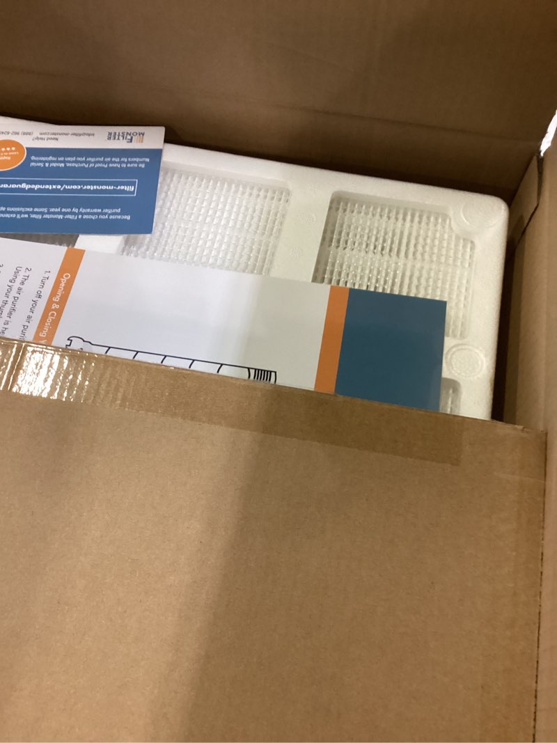 Condition photo showing New/Like New for filter-monster branded replacement filter compatible with iqair gc multigas, filter bundle