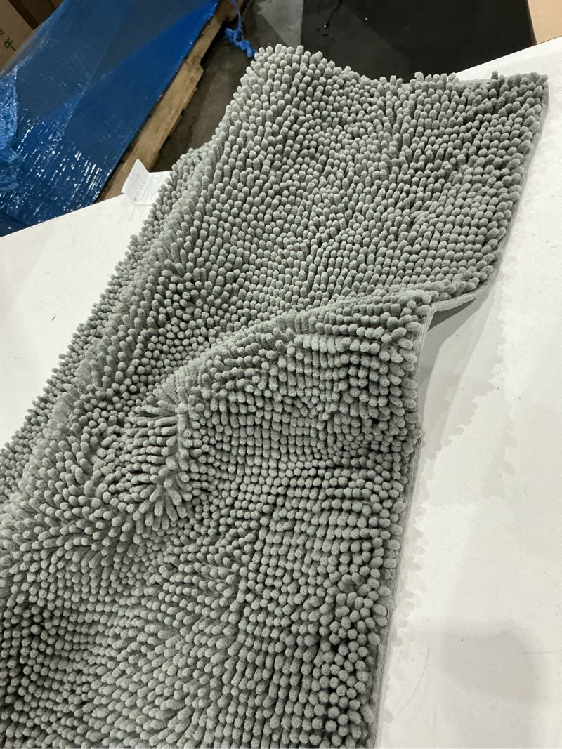 chenille bathroom rugs non slip washable soft shower mat