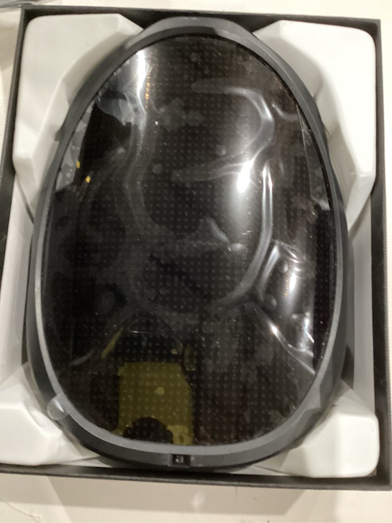 Condition photo showing Good Condition for megoo led mask with bluetooth programmable app,shining led light up face mask for adult kid halloween masquerade party usb recharge