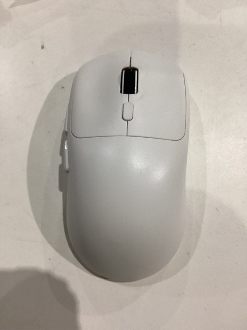 Condition photo showing Good Condition for melogaga wireless gaming mouse, 2.4g/bluetooth 5.4/usb-c 3-mode wired/cordless game mice with 8 adjustable dpi, ergonomic rechargeable computer mouse for pc, mac, ps5, tablet -white