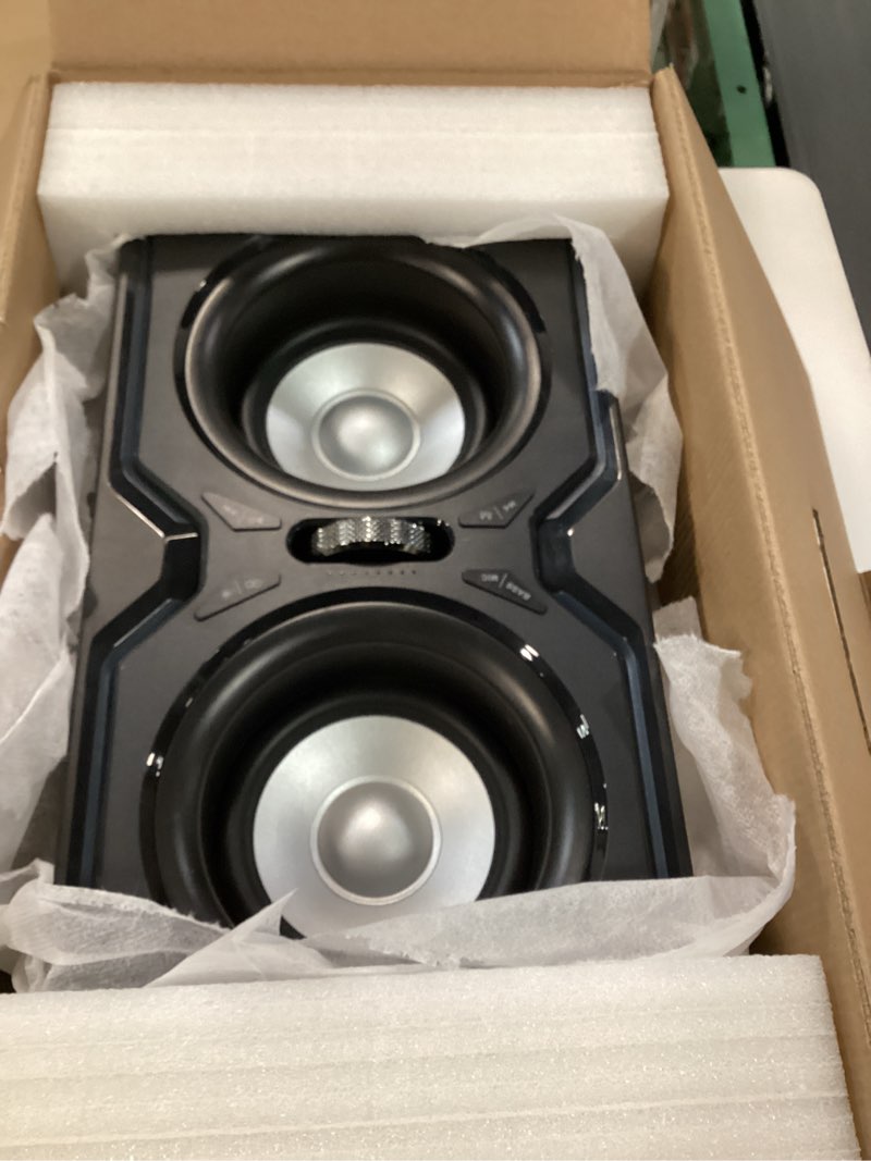 Condition photo showing Good Condition for Hotlemon Large Bluetooth Speaker: 240W Peak Powerful Loud Sound with Deep Bass, 15H Playtime, Fast Charge, TWS, Portable Wireless Speakers for Outdoor, Party, Beach, Backyard, Home, Outside (Black)