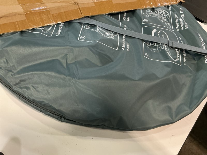 Condition photo showing Good Condition for 4/6 person easy pop up tent,camping tent with skylight and rainfly,waterproof,quick setup-instant tents for camping outdoor green 4 person