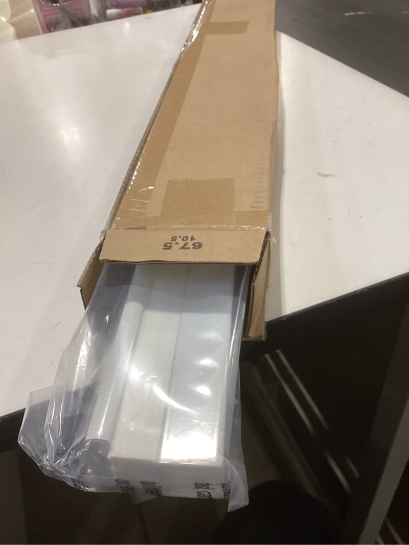 Condition photo showing New/Like New for lazblinds cordless cellular shades, light filtering honeycomb shades for home, thermal insulation noise reduction blinds for windows, 17'' w x 36'' h, white light filtering-white 17'' w x 36'' h