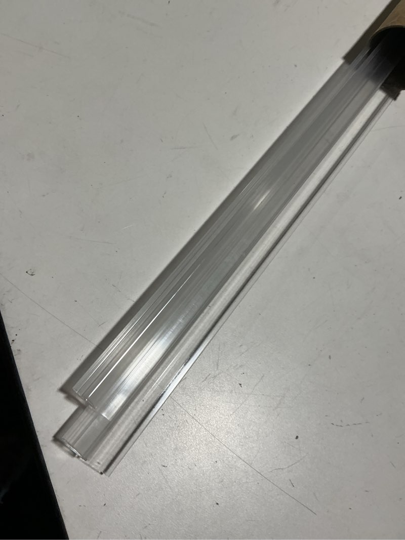 Condition photo showing As Is for 2 pack glass door silicone seal strip 36 inch shower door bottom seal sweep-suitable for 1/4 inch glass-stop shower leaks frameless shower door seal strip white 1/4"?6mm?-2pc-36"long