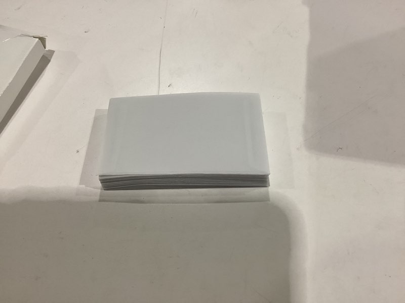 Condition photo showing New/Like New for geyee 100 pcs glassine ticket envelopes for wedding favor mini frosted envelopes for ticket holders stamp collecting supplies seeds coin card, 4.45 x 2.7 inches one size