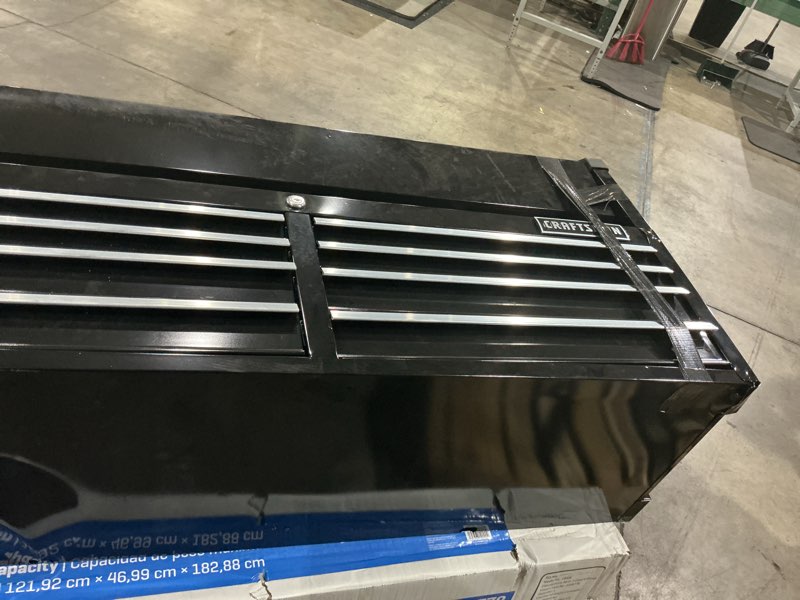 Condition photo showing As Is for craftsman 2000 series   steel tool chest ( black )