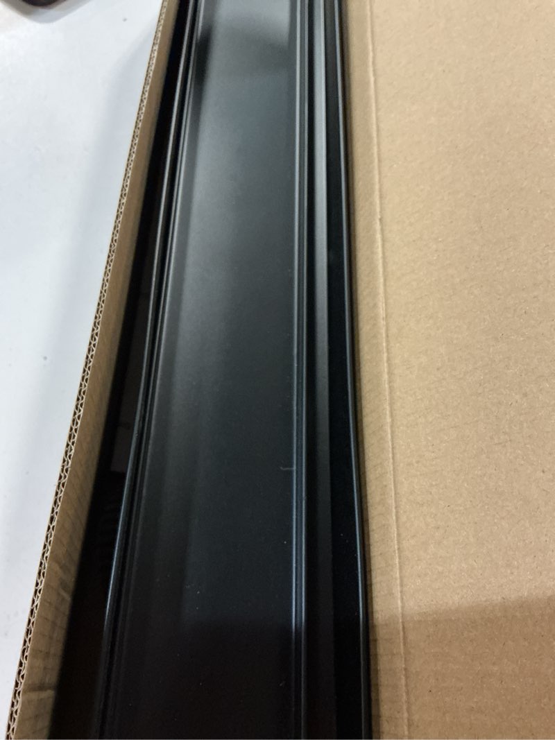 Condition photo showing Good Condition for BARONAGE 24 Inch Linear Shower Drain, Rectangle Shower Floor Drain Reversible 2-in-1 Tile Insert Cover, 304 Stainless Steel Bathroom Drains with Hair Catcher and Leveling Feet (Matte Black) Matte Black 24 Inch