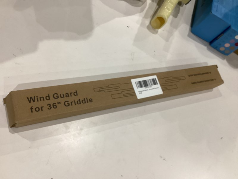 Condition photo showing As Is for Wind Guards for Blackstone 22 Inch Griddle,Magnetic Stainless Steel Wind Screen Blackstone Griddle Accessories for Grill,Protect Flame,Save Propane,Hold Heat Wind Screen-22