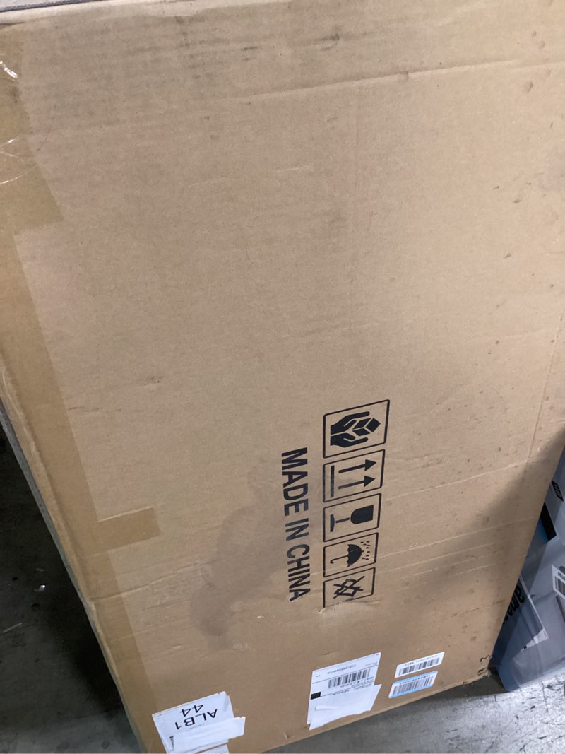 Condition photo showing New/Like New for InSimSea Extra Large Framed Vintage Wall Art, Living Room Country Farmhouse Decor, Wilderness Landscape Paintings, Canvas Prints, Retro Farm Long Picture for Bedroom Above of Bed,20x40inch Landscape with Sunlit Clouds 40"L x 20"W