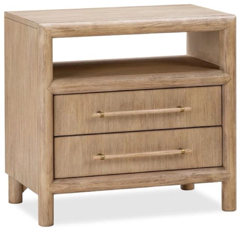 Modus Furniture Dorsey Granola 2-Drawer Nightstand  