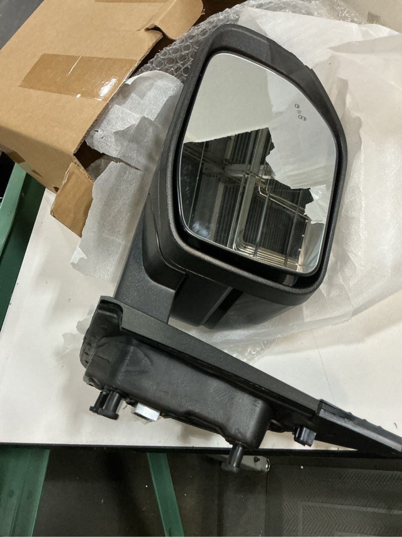 Condition photo showing Good Condition for left driver side mirror for 2022 2023 2024 2025 ford maverick power heated side mirror assembly with blind spot detection 7 pins 7 pins-with blis left driver side