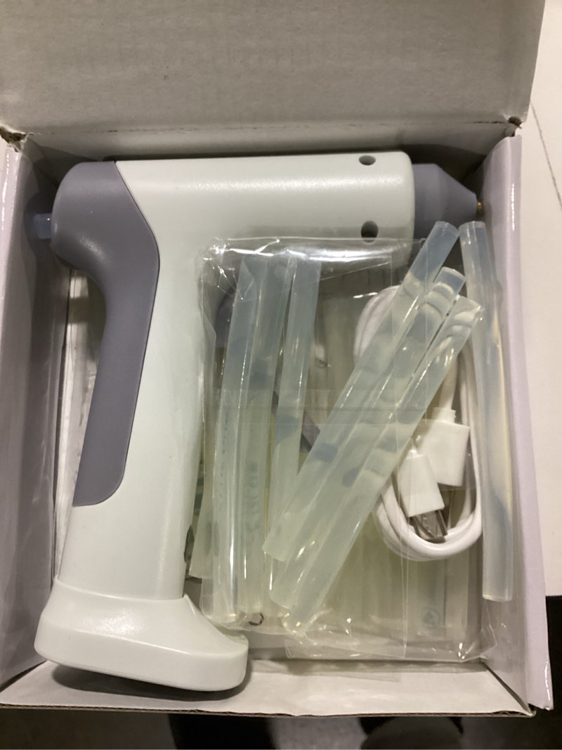 Cordless Hot Glue Gun 4V 20W, 10s Fast Preheat, 30PCS Mini Glue Sticks 7x100mm, Type-C Rechargeable,