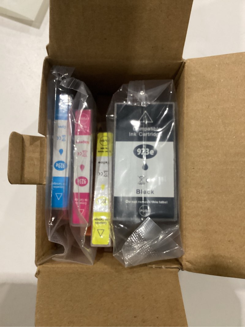 923e 923XL Ink Cartridges for HP Printers, High Yield Replacement for HP 923 XL Combo Pack for Offic