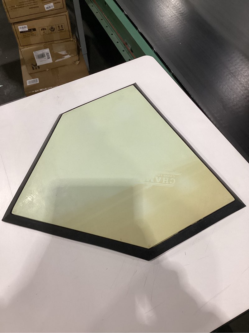 Condition photo showing As Is for Champro SAV-A-LEG Home Plate (White)
