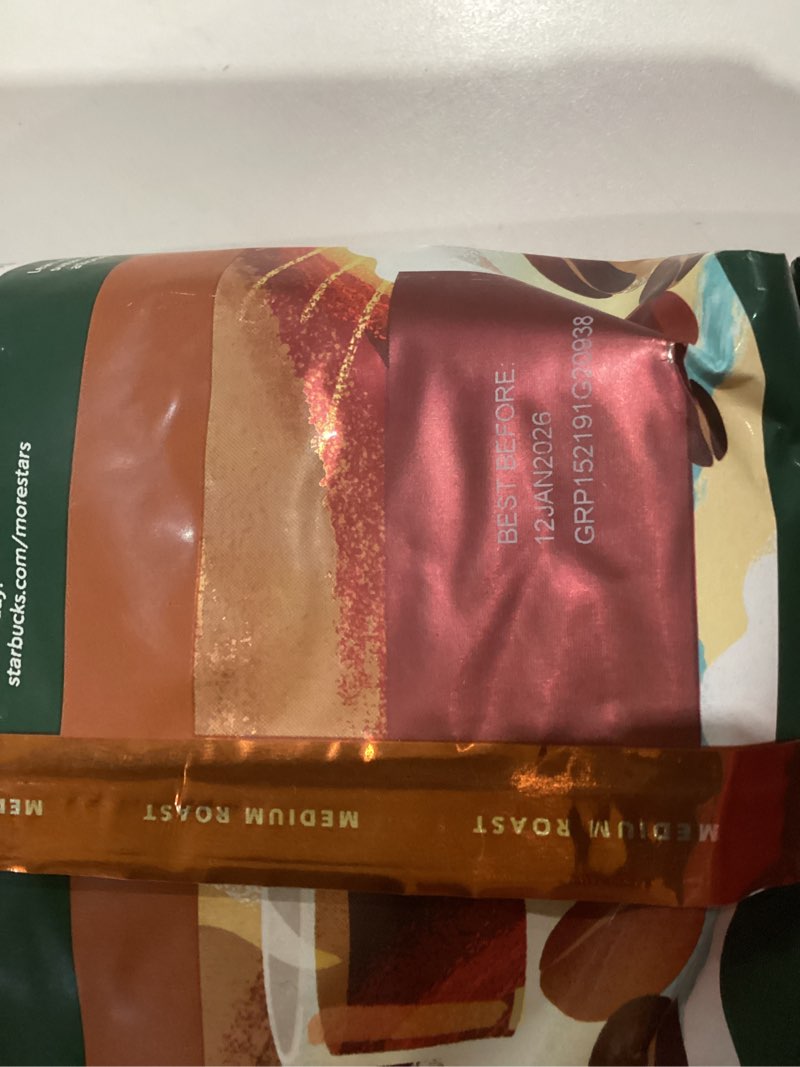 Condition photo showing New/Like New for Starbucks Ground Coffee, Medium Roast Coffee, Breakfast Blend, 100% Arabica, 1 bag (18 oz) Breakfast 18 Ounce (Pack of 1)