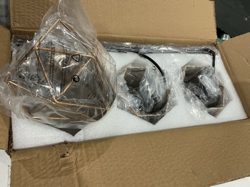 Condition photo showing Good Condition for farmhouse bathroom vanity light fixtures, 3-light black gold bathroom light fixtures over mirror, rustic wood sconces wall lighting with elegant metal lampshade for living room, bedroom, hallway black gold 3 lights