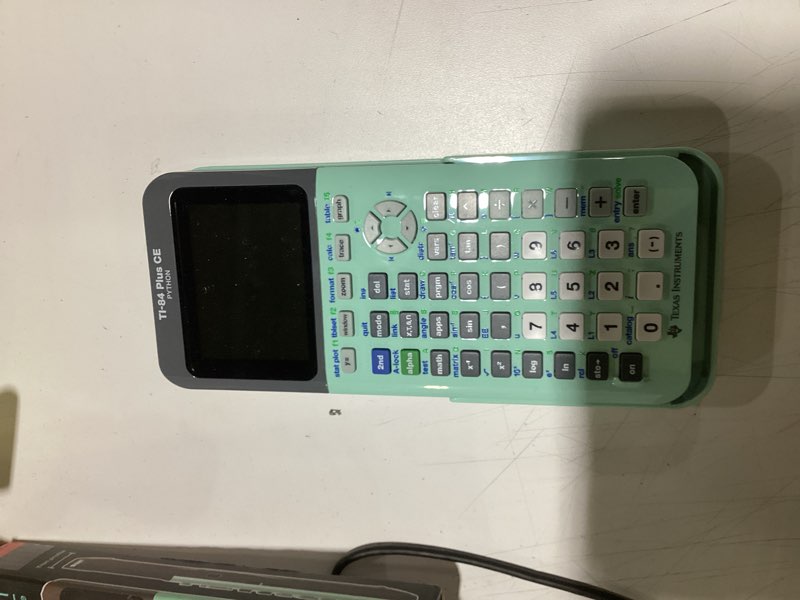 Texas Instruments TI-84 Plus CE Color Graphing Calculator, Mint Small